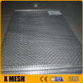 High carbon steel vibrating screen cloth with V hooked edges for mining and aggregate